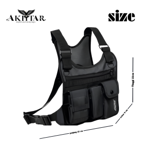 akhtar tas depan dada kekinian distro casual trendy cowok keren