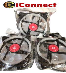 INPLAY M10 RAINBOW RGB FAN | 4 PIN SATA POWER