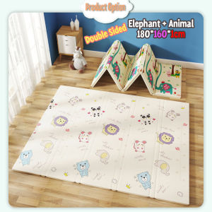 Foldable Baby Mat Waterproof Baby Playmat Crawling Mat Double Sided Playmat 爬行地垫 宝宝地垫 Tikar Baby - BS04
