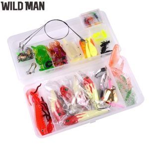 Complete Fishing Lures Kit with Carbon Steel Construction and Multi-Function Rigs for Outdoor Fishing Enthusiasts