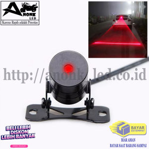 Lampu Rem Kabut Fog Light - Lampu Laser Mobil/Motor - Lampu Rem Kabut Laser