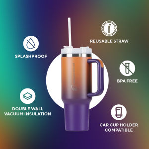 Pursue Wellness 40 oz 1.18 Liter Tmblr from Herbs of the Earth