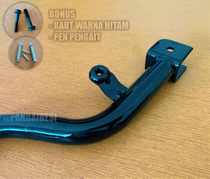 Besi Pijakan Kaki Bastep Depan Matic Honda Beat 2016 - 2019 / Generasi Ke Empat 4