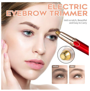 USB Rechargeable Electric Eyebrow Trimmer Makeup Mini Eye Brow Shaver Razor Portable Epilator Facial Hair Remover for Women
