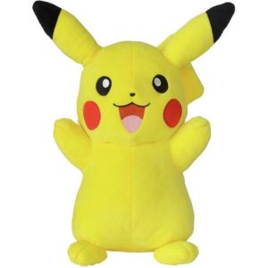 BONEKA POKEMON PIKACHU KUNING SENYUM SIZE S KARAKTER KARTUN KUCING MAINAN ANAK KADO SOUVENIR