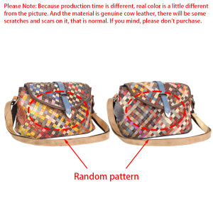 Hoàng Gia Bagger đan Túi đeo chéo cho phụ nữ da thật Satchel PURSE thời trang giản dị Túi Đeo Vai 1784