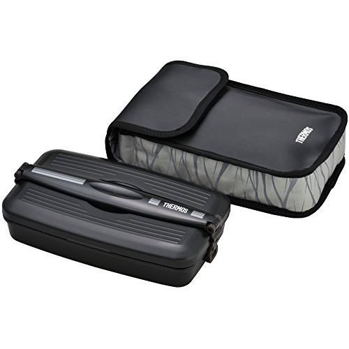 THERMOS Fresh Lunch Box Bento 800ml Black Grey DJB-805 BKGY vr | Lazada PH