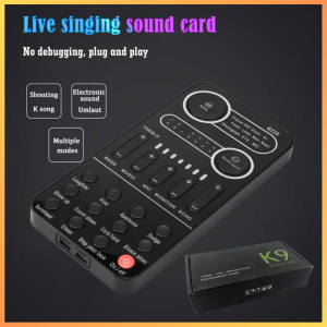 COD KIRIM CEPAT Myazs Voice Changer Sound Effect Live Portable Alat Perubah Suara / alat perubah suara manusia 7 jenis hp / pengubah suara orang dari cowok jadi cewek mic