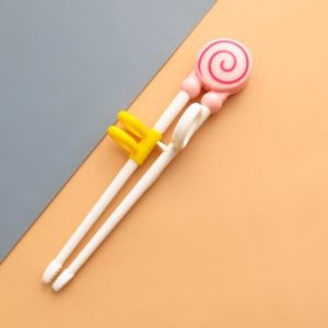 Children Training Learning Chopsticks Baby Exercise Chopsticks for Kids Auxiliary Tablewar Childrens Cartoon Chopsticks Cute and Creative Tableware Kindergarten Eating Chopsticks