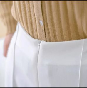 Celana Kulot Scuba Premium Tebal Resleting Depan / celana kulot wanita terbaru