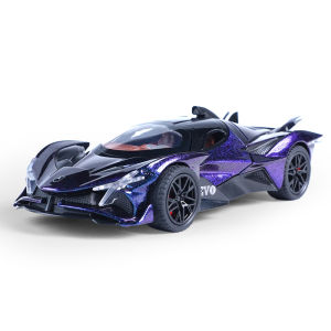 1/32 Apollo EV-O รถ Diecast ของเล่นหุ่นโลหะโลหะผสมสังกะสีKado Ulang Tahun เบาและมีเสียงสำหรับเด็กคอลเลกชันโมเดลของเล่นของเล่นดึงกลับสำหรับเด็กผู้ชาย
