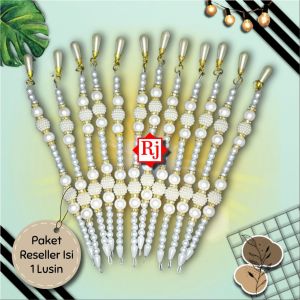 Paket RESELLER Tuding Ngaji Mutiara Putih Cantik Isi 1 Lusin