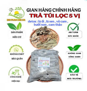 combo 60 túi lọc trà lá nam 5 vị