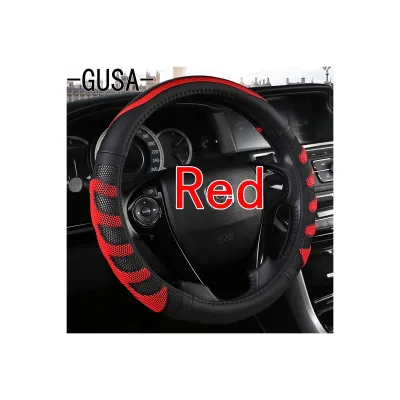 【Quality】 car big truck handmade fabric steering wheel cover car automatic elastic non-slip breathable 38cm 42cm 45cm 47cm 50cm