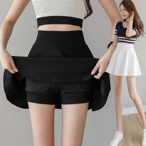 KARAKOREA 806 Bubble Flare Skirt (With Inner Pants)