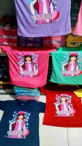 Kaos Anak Perempuan Trendy & Berkualitas: Sakura School Simulator
