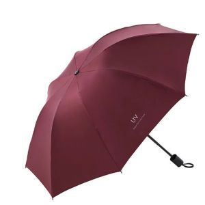 ร่มกัน UV ร่มพับ กันแดด กันฝน ขนาดเล็ก น้ำหนักเบา พกพาสะดวก สีน่ารัก โครงร่มเป็นสแตนเลสและมีด้ามจับที่แข็งแรง ทนทาน มีให้เลือกหลายสี มีซองใส่ร่มให้