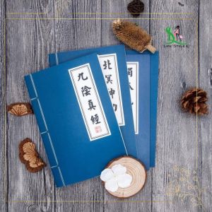 Tập Viết Giả Cổ Combo 3 Quyển – Sổ Tay Cổ Trang Bí Kíp Võ Công Bìa In Thư Pháp Trung Hoa Độc Đáo