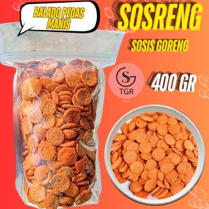 SOSRENG SOSIS GORENG BALADO PEDAS MANIS - 400GR
