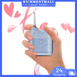【🔥SG STOCK🔥】RICHMENTMALL Electric Water Flosser Portable Teeth Cleaner 4 Modes Irrigator Dental Deep Teeth Clean Convenient ForTravel