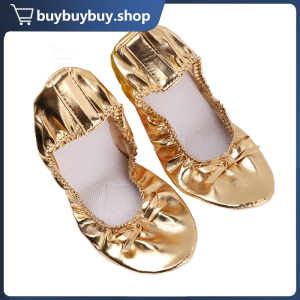 Belly Dance Shoes Ballet Practice Dance Shoes Golden Belly Shoes Performance Dance Shoe For Women