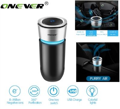 Ionizer air purifier on sale for cars