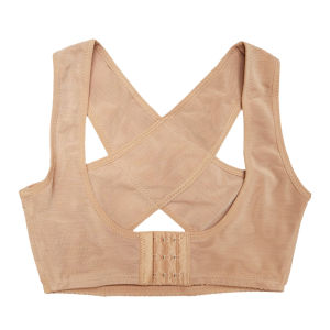 Suolaer Invisible Body Shaper Corset Women Chest Posture Corrector Belt Back Shoulder Support Brace Posture Correction