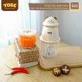 MÁY XAY ĐỒ ĂN DẶM CHO BÉ BEANIE PLUSH TOBÉ ĐA NĂNG 9122 CÔNG SUẤT 200W DUNG TÍCH 0,6L TẶNG KÈM 1 CỐI 0.3L 1 DAO 8 LƯỠI. 