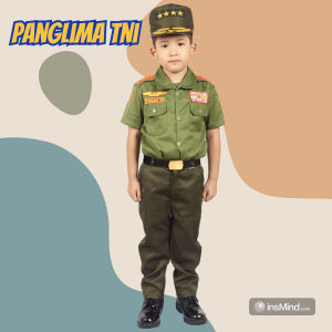 BAJU PROFESI PANGLIMA TNI ANAK 3-8 TAHUN