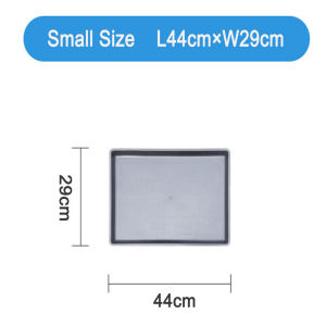 Adjustable Heavy-Duty Pet Cage Liner Tray - Multi-Color Dog/Cat/Rabbit Kennel Floor Protector