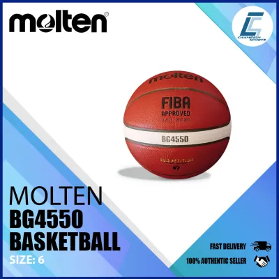 Molten BG4550 Basketball (Size: 6&7) (FIBA Approved) (L2/RO)