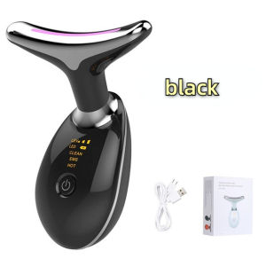 XIAOMI Korea Face Lifting & Tightening Massage Tool Neck Face Beauty Device 3 Colorful LED Lights Photon Therapy Skin Tighten Anti Wrinkle Facial Tools