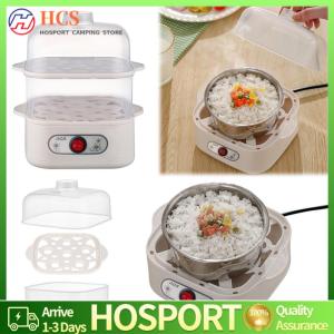 【HCS】Two/Three-Layer Electric Egg Boiler Cooker 6 Eggs Breakfast Cooking Egg Steamer Portable Egg Boiler Kitchen Cooking Tool