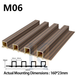 2.9meter x16cm Wall Panel Dinding Kamar Tidur Wall Panel Pvc / Wpc Wall Panel / Wall Panel Hiasan Dinding / Wood Panel Wpc / Wallpanel Pvc Dinding