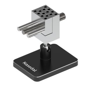 Nasedal 2in1 Mini Bench Vise GK Model Making Fixed Jig Multi-function portable Clamp Aluminum alloy Table vise Hobby DIY Making Craft Tool Art