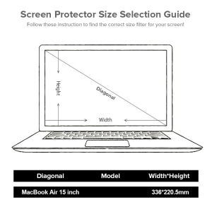 llano Laptop Privacy Screen for MacBookpro 13.3-16.1 Inch
