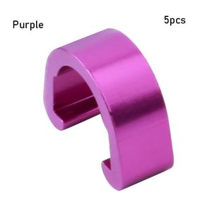 EASYEAH 5/10pcs 8 Colors Accessories Bicyle Housing Hose Derailleur Lines Case C Shape Clips Brake Cable/Line Buckles C-buckle Clasps