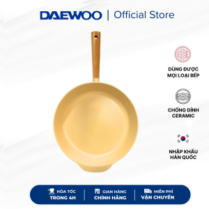 Chảo Hàn Quốc PTDL-28IH công nghệ đáy từ cao cấp nhôm đúc nguyên khối chống dính Ceramic