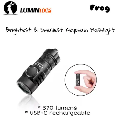 Lumintop Frog 570 Lumens Keychain Flashlight