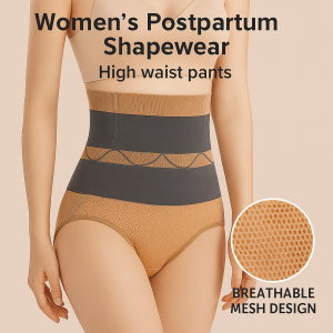 Highwaisted Postpartum Abdominal Body Shaping Pants Womens  Slimming Body Shaping Hip Lifting Yoga Panties