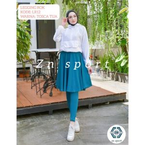 leging rok olahraga zn sport legging skirt sport olahraga wanita dewasa celana rok dewasa celana olahraga panjang kantong