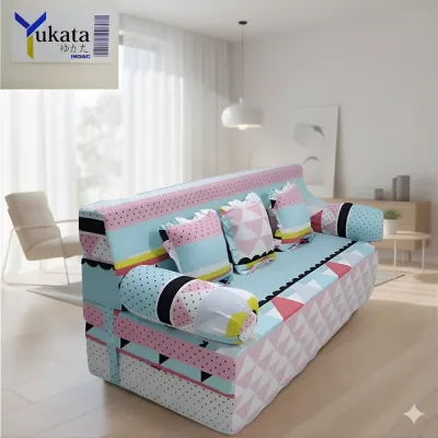 Tebal 20 cm Sofa bed Sofabed INOAC YUKATA D23 No1 sampai 5 Uk 200x160x20 cm Garansi 15 Tahun