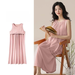 Light And Thin Pajamas Nightgown Soft To The Touch Not Easily Deformed Naturalness Ergonomic