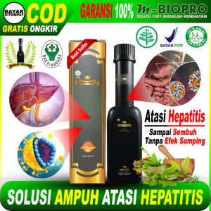Mbiopro Herbal Alami Non Obat Hepatitis Liver Dan Limpa Liver Kronis BPOM