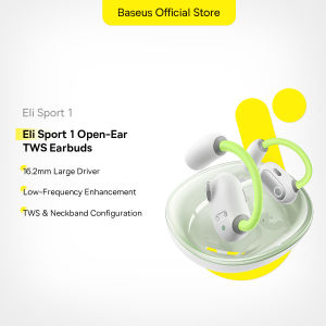 Baseus Eli Sport 1 Open-Ear Sport Bluetooth Wireless Earbuds With Mic IPX4 Waterproof Dual-Wearing Mode Earphone