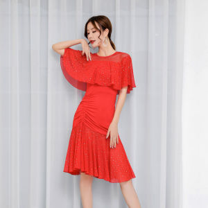 Dance Suit Latin Dance Dress Competition Performance Costume For Women