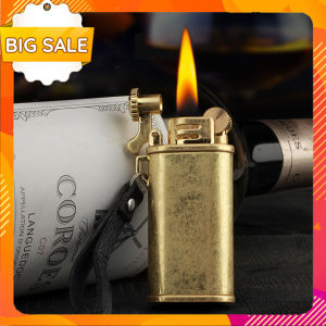 Hộp Quẹt Bật Lửa Xăng Đá Chief CF205 Thiết Kế Đẹp Độc Lạ 3 Màu Sang Trọng - Dùng Xăng Bấc Đá Cao Cấp (KHÔNG CHỨA XĂNG GAS)