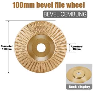 Mata Gerinda Kayu Mata Gerinda serut kayu wood shaping 100mm 4 inch