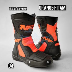 PROMO Sepatu Balap Roadrace ANAK Touring Bikers Dragrace Safety ANAK TERBARU NR 04