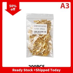 🔥🔥🔥pheebss 50 100 200Pcs 453 U-shaped 0.3-1.5mm2 Cold Terminal Tab Cold Inserts Connectors